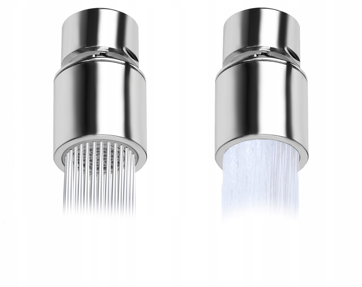 Perlator M22 do Baterii Dwufunkcyjny z Przegubem Kolor chrom