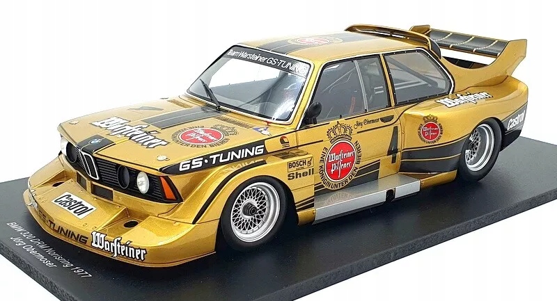 Bmw 320i (E21) #4 Jörg Obermoser 1977 Spark 1:18