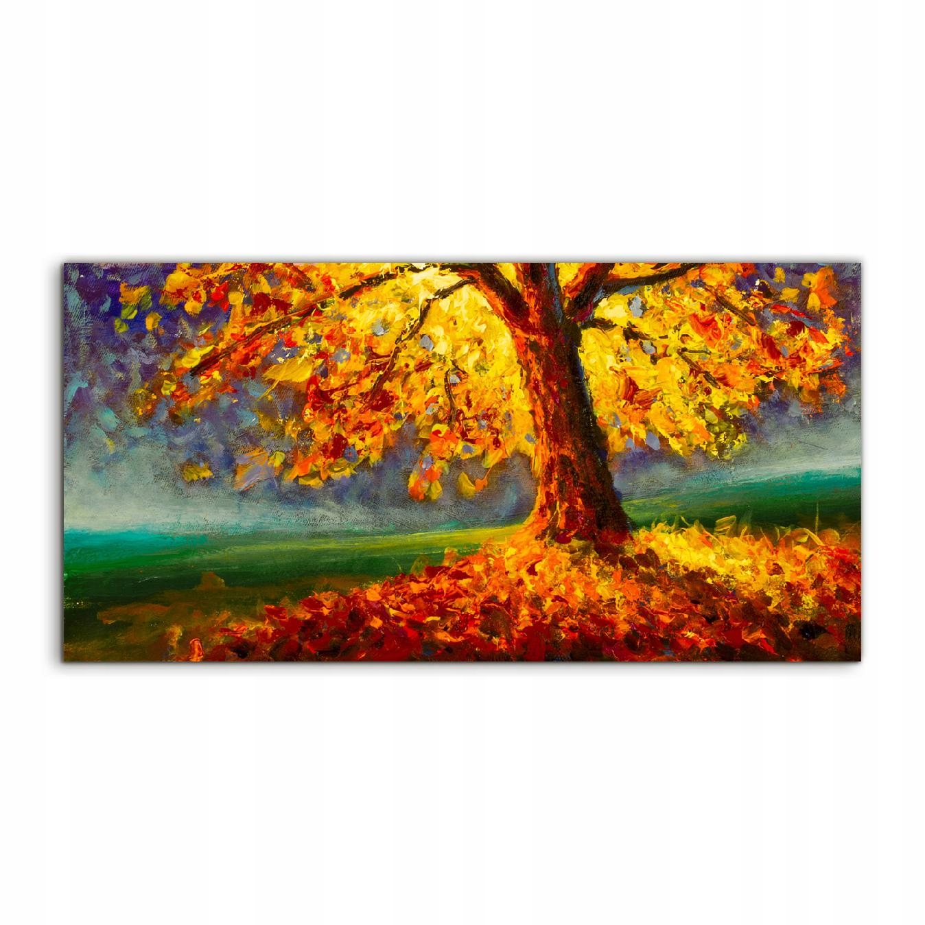 Fotoobraz 100x50 Závesná krajina Jeseň Stromy