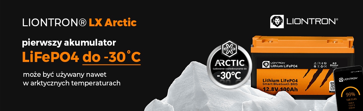 150Ah LiFePO4 do 30C akumulator LIONTRON Arctic Brand Other