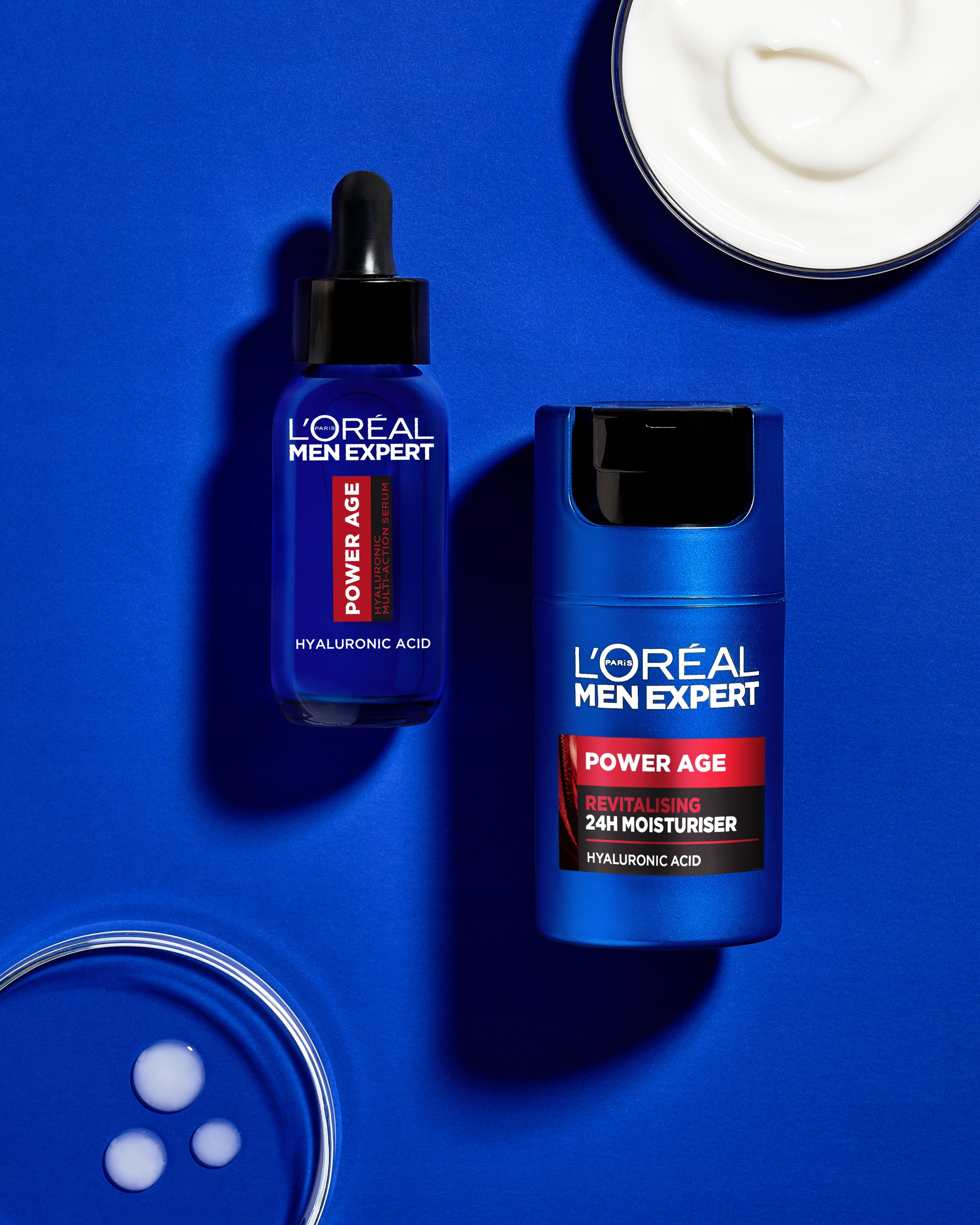 L'Oréal Men Expert Power Age крем для повік + крем для обличчя + набір сироваток — фото 7