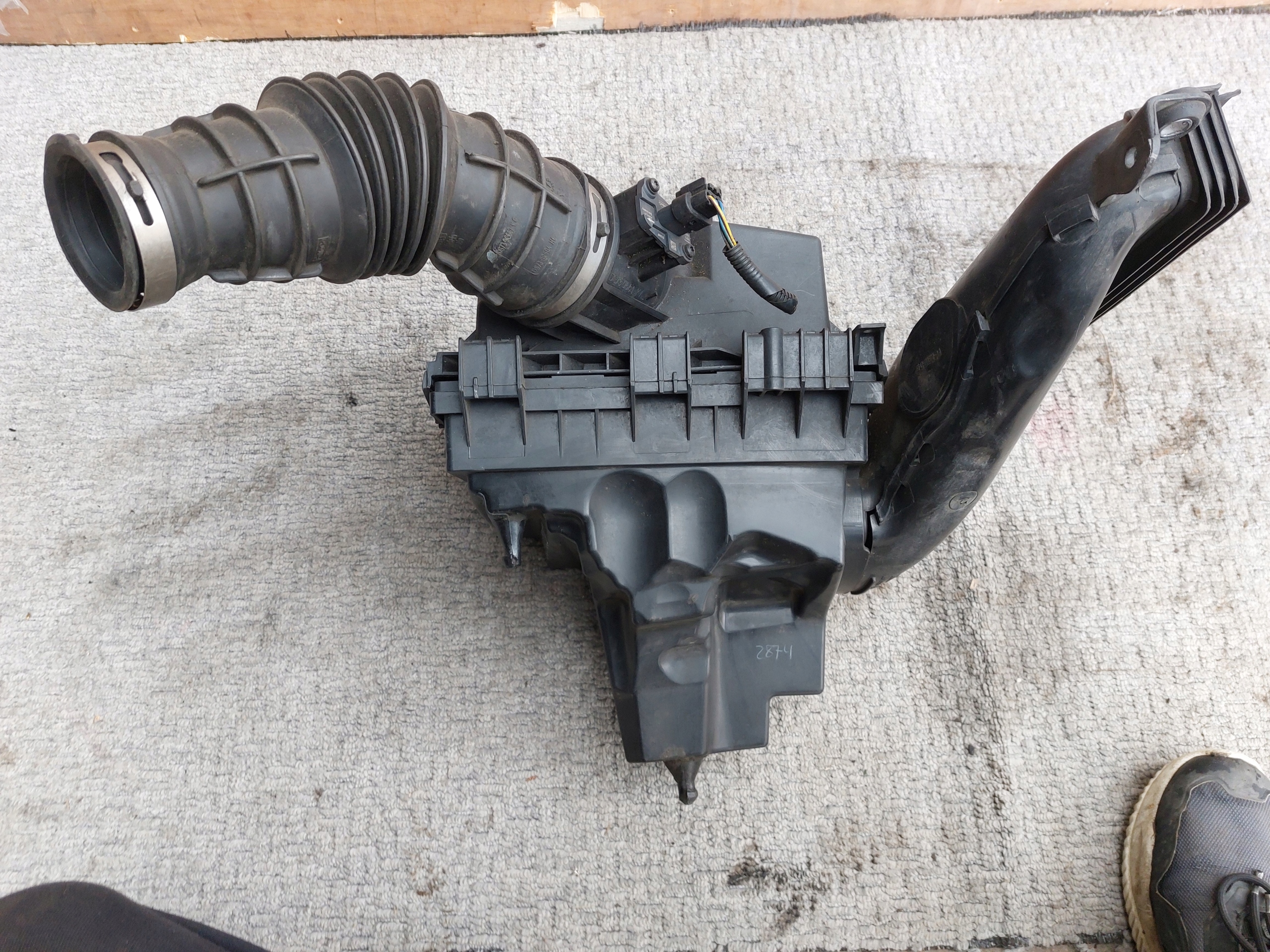 FORD MONDEO MK5 Gehäuse filter luft 2.0 TDCI 17r