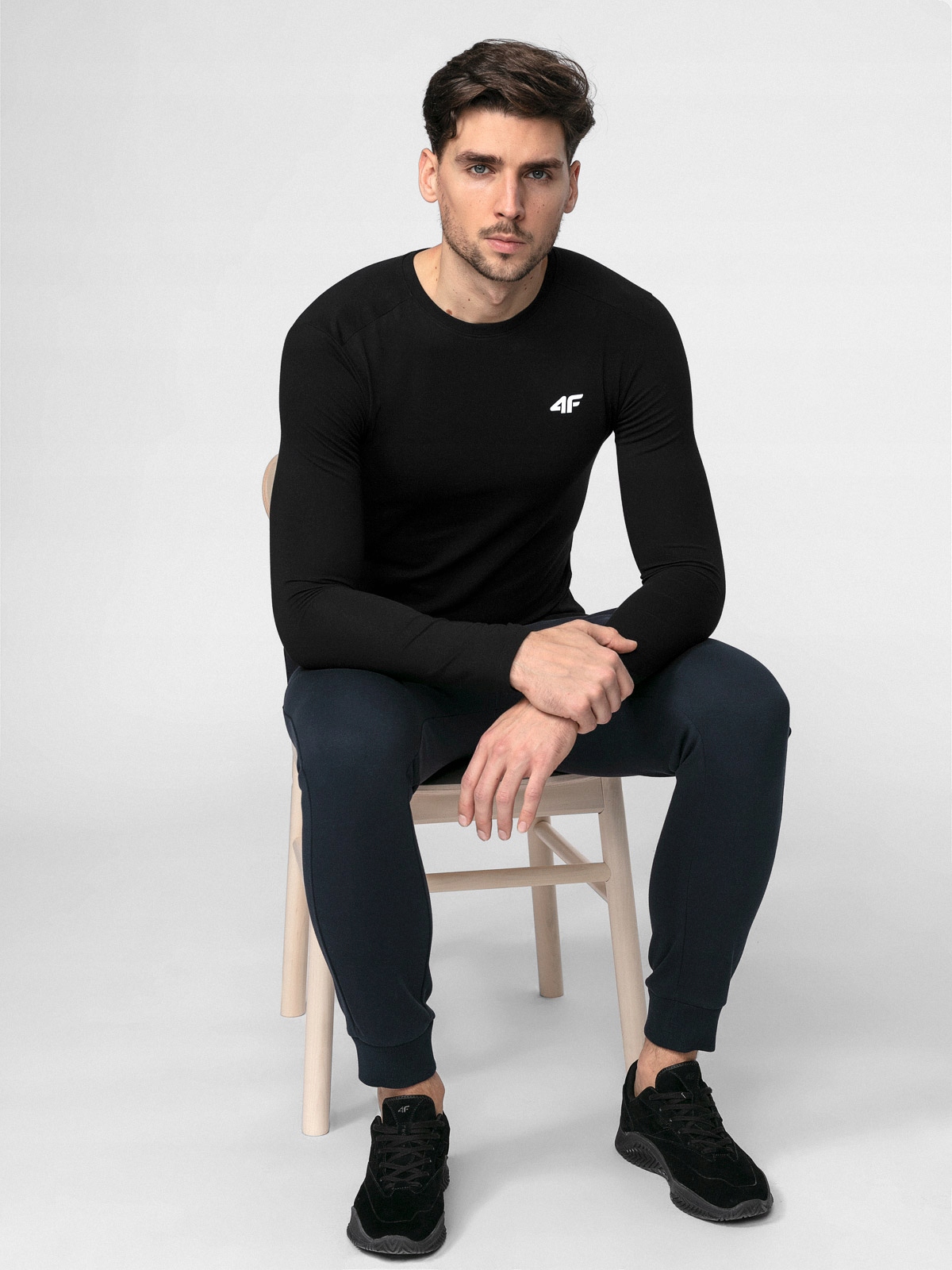 SPODNIE DRESOWE MĘSKIE 4F DRESY SPORTOWE JOGGERY SPORT BAWEŁNA LIMITOWANA Rozmiar XXL