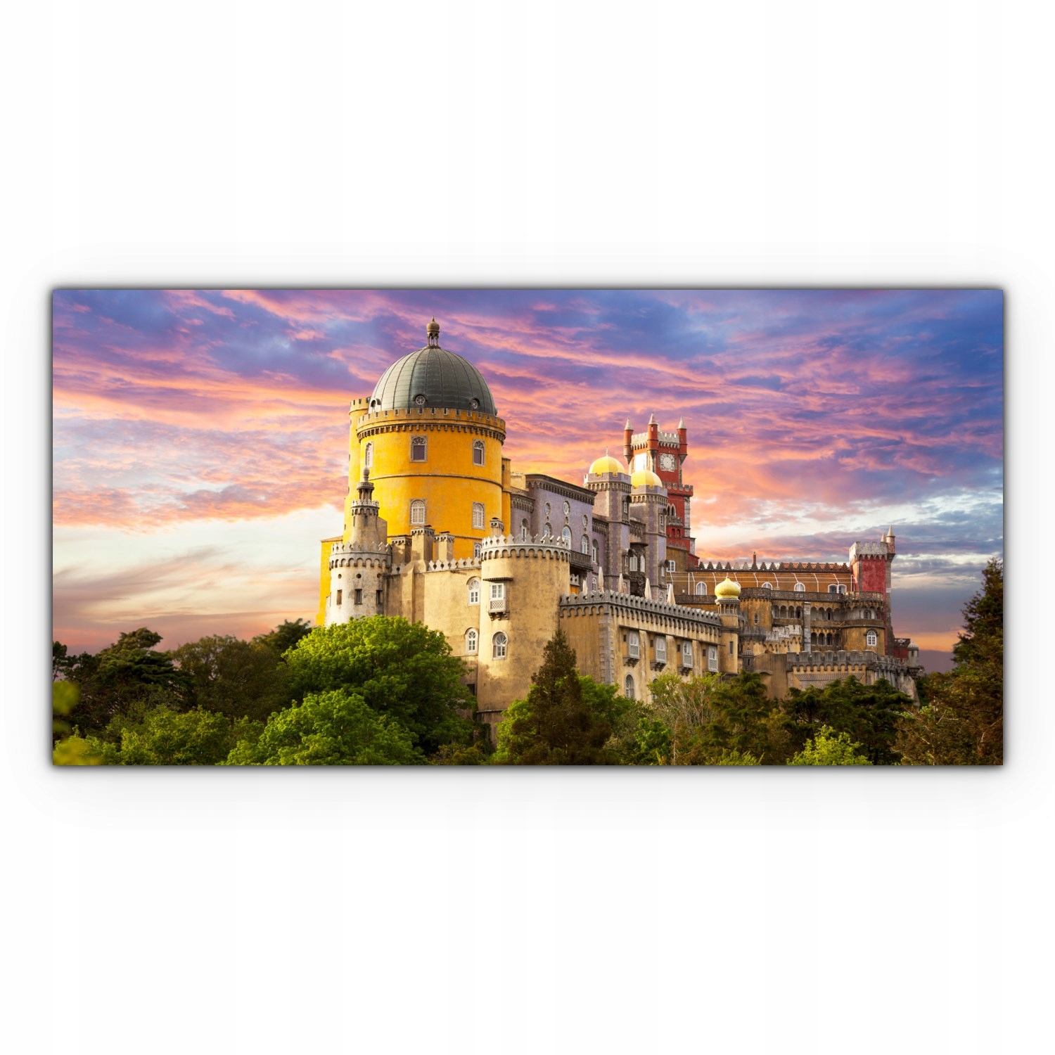 

Canvas na ramie ścienny 100x50 Pałac Zachód Słońca