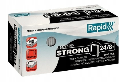 

Zszywki Rapid Strong 24/8+ opakowanie 5000sz