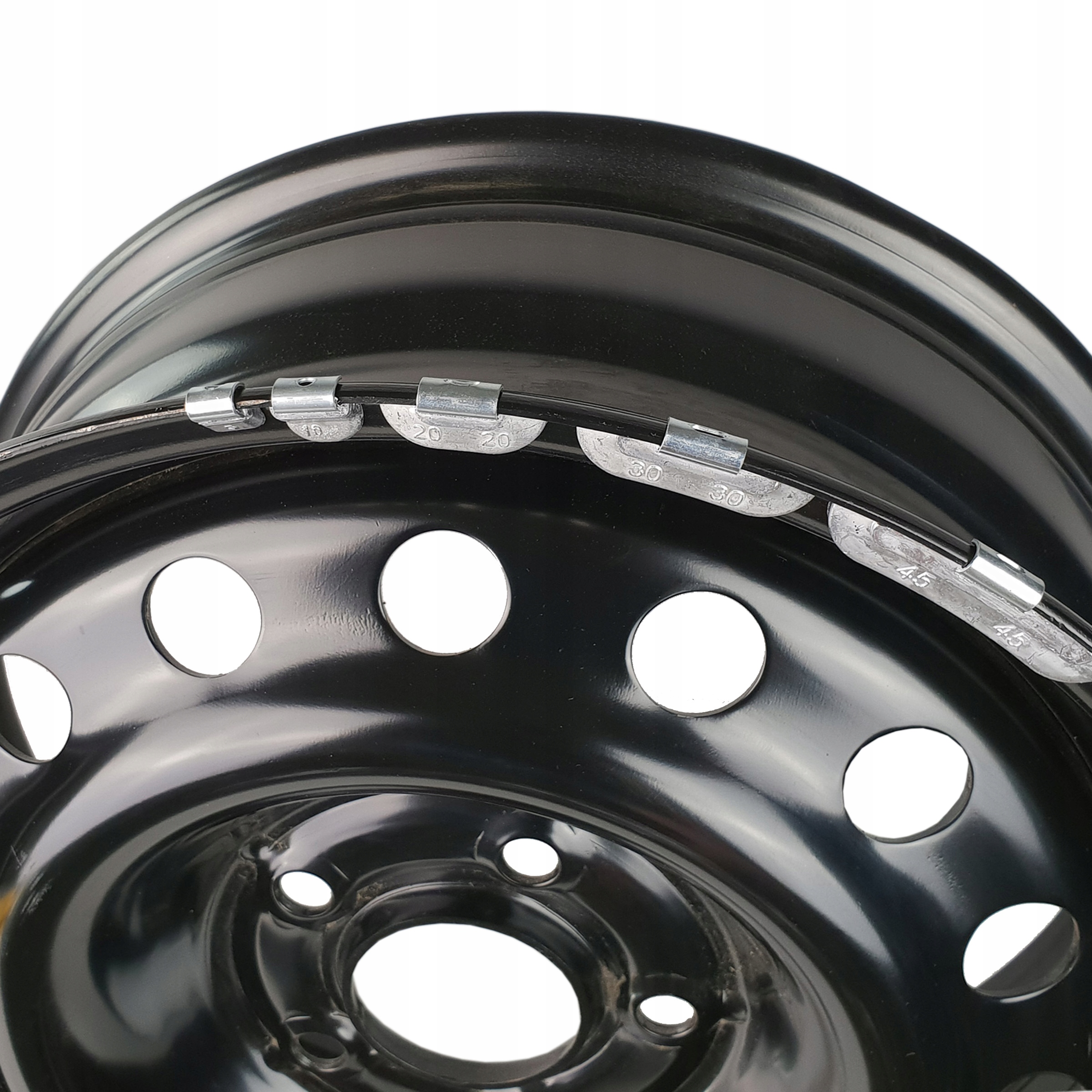 Ciężarki Nabijane Ołowiane do Felg Stalowych STD PB/S 40g 50 sztuk Stix Przeznaczenie do felg stalowych