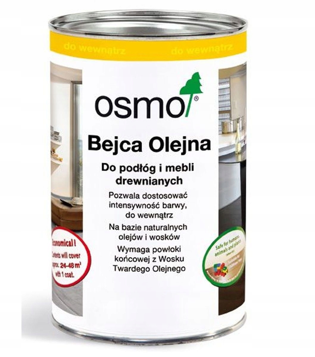 BEJCA OLEJNA OSMO KONIAK 0,125L 3543 Zastosowanie do wnętrz