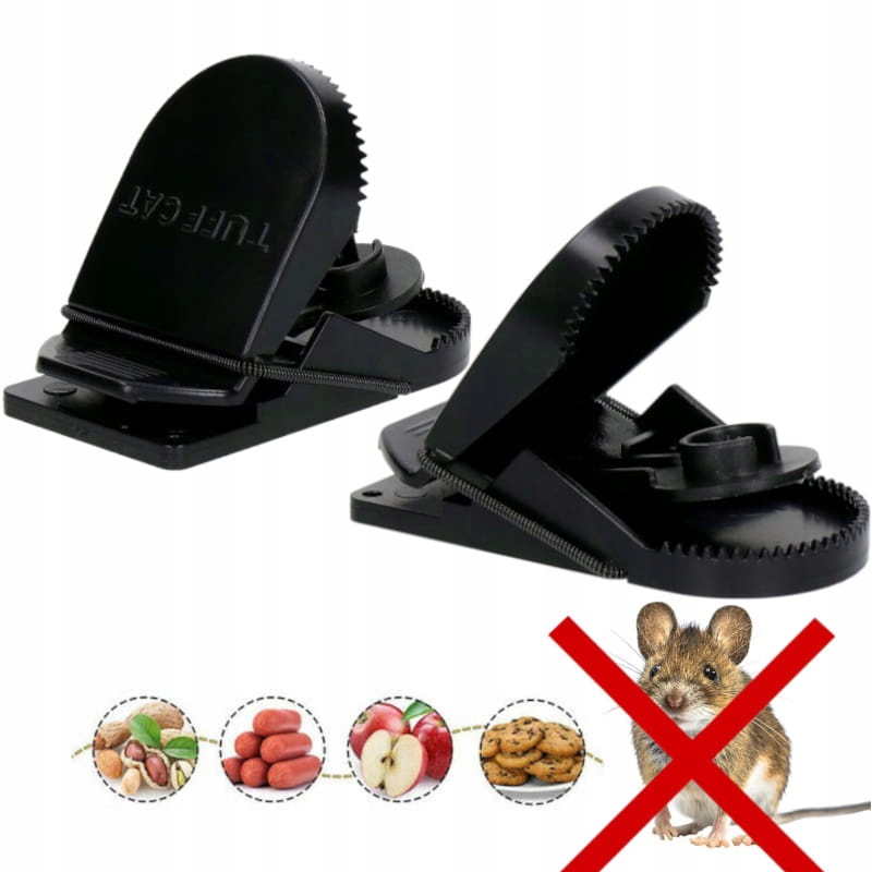 

Pułapka gilotyna na myszy, automatyczna 2 szt.