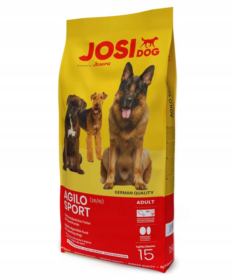 Levně Josidog Agilo Sport 15 kg Krmivo pro psy