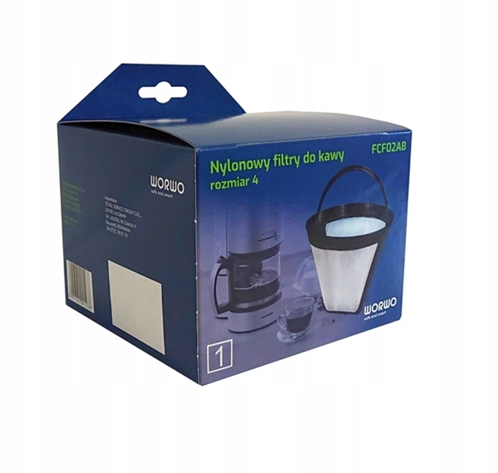 

Filtr Do Ekspresu Przelewowego Nylonowy Rozmiar 4