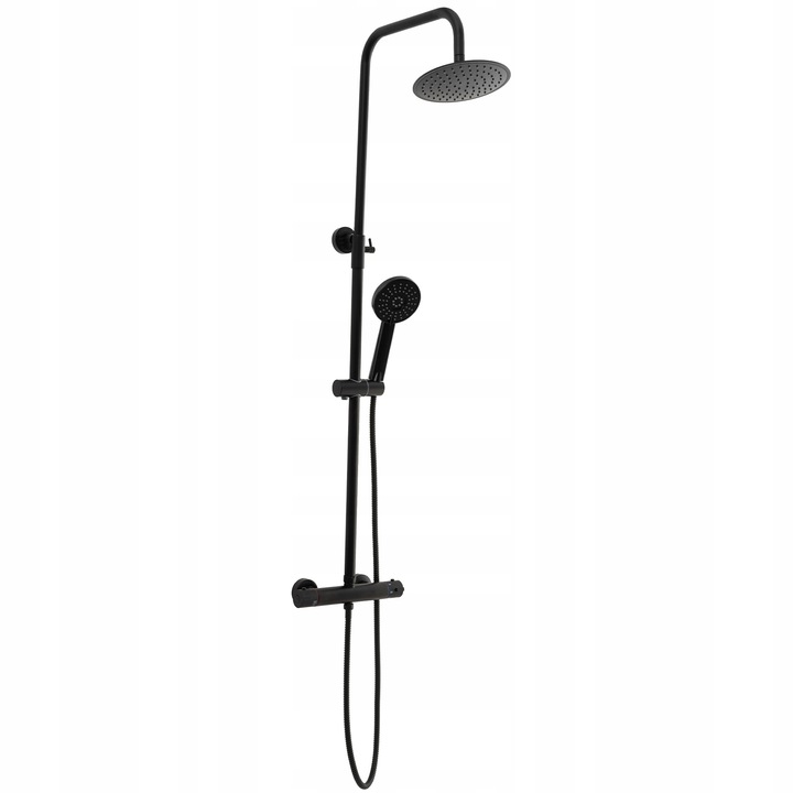 

Zestaw Prysznicowy Calani Dayton Black Termostat