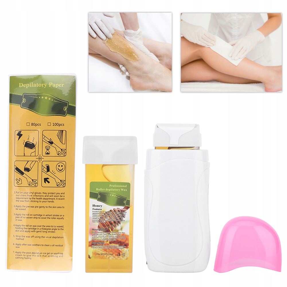 WOSK DO DEPILACJI W ROLCE 50ML 100 PASKI