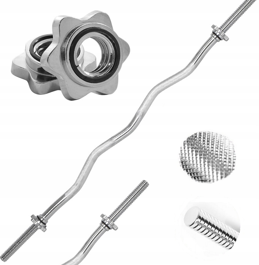 Ez osa Závitová Tyč 120cm 28mm Plná Chromovaná Svorka Pro