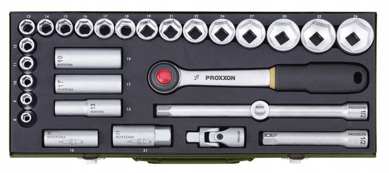 Sada pre mechanikov Proxxon 8 – 34 mm [29 ks]