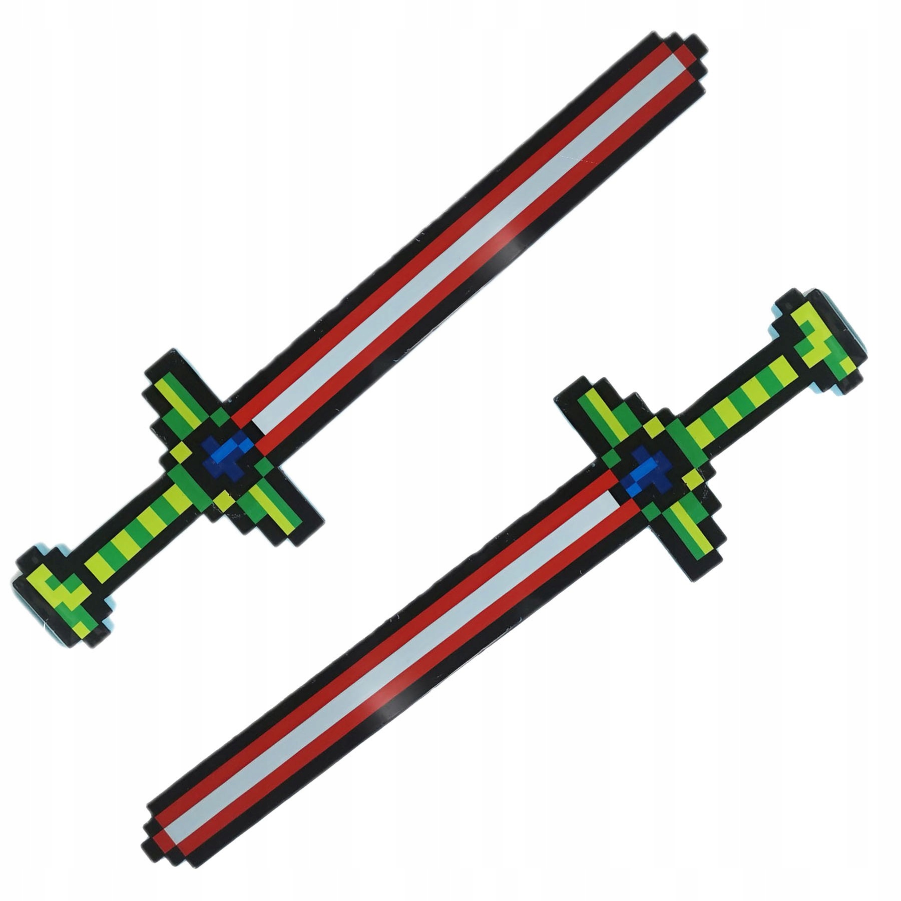 MINECRAFT MIECZ ŚWIETLNY Z GRY DŁUGI DŹWIĘK ŚWIECI GRAFIKA KOLOROWY LED Bohater Minecraft