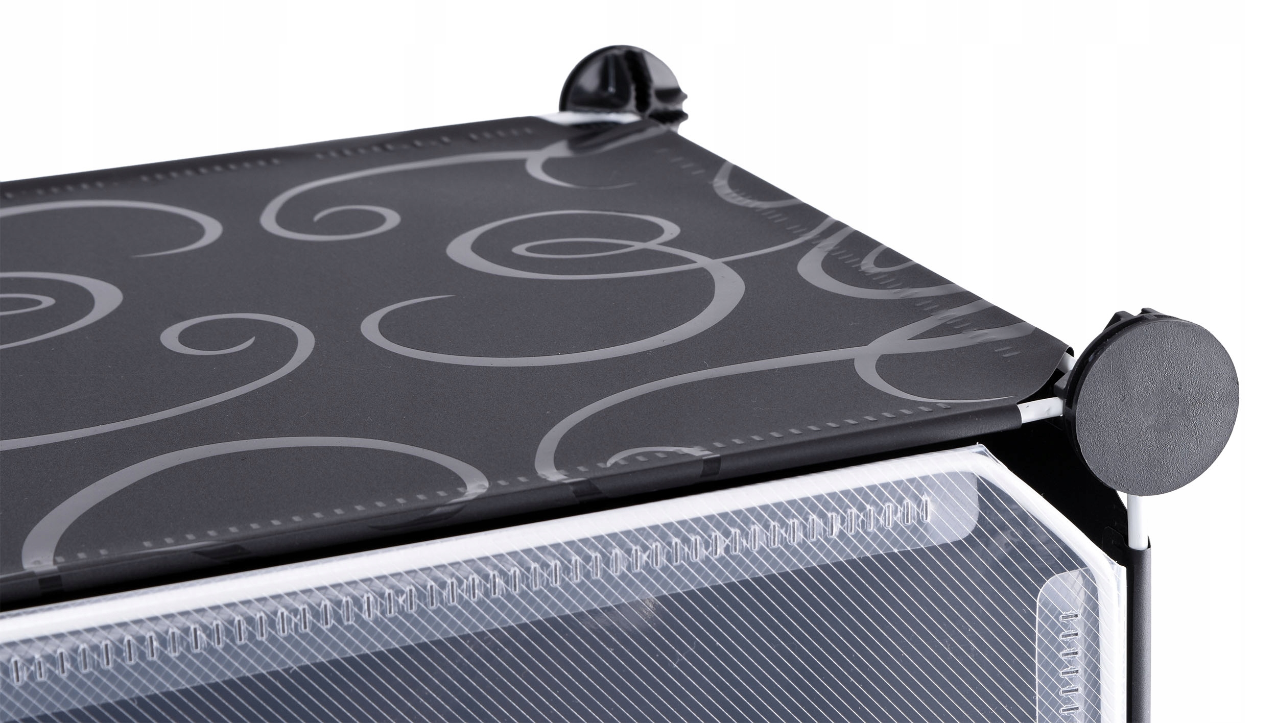 SZAFKA NA BUTY OBUWIE MODUŁOWA CZARNA REGAŁ STOJAK PÓŁKI PUDEŁKA ORGANIZER Liczba poziomów więcej niż 5