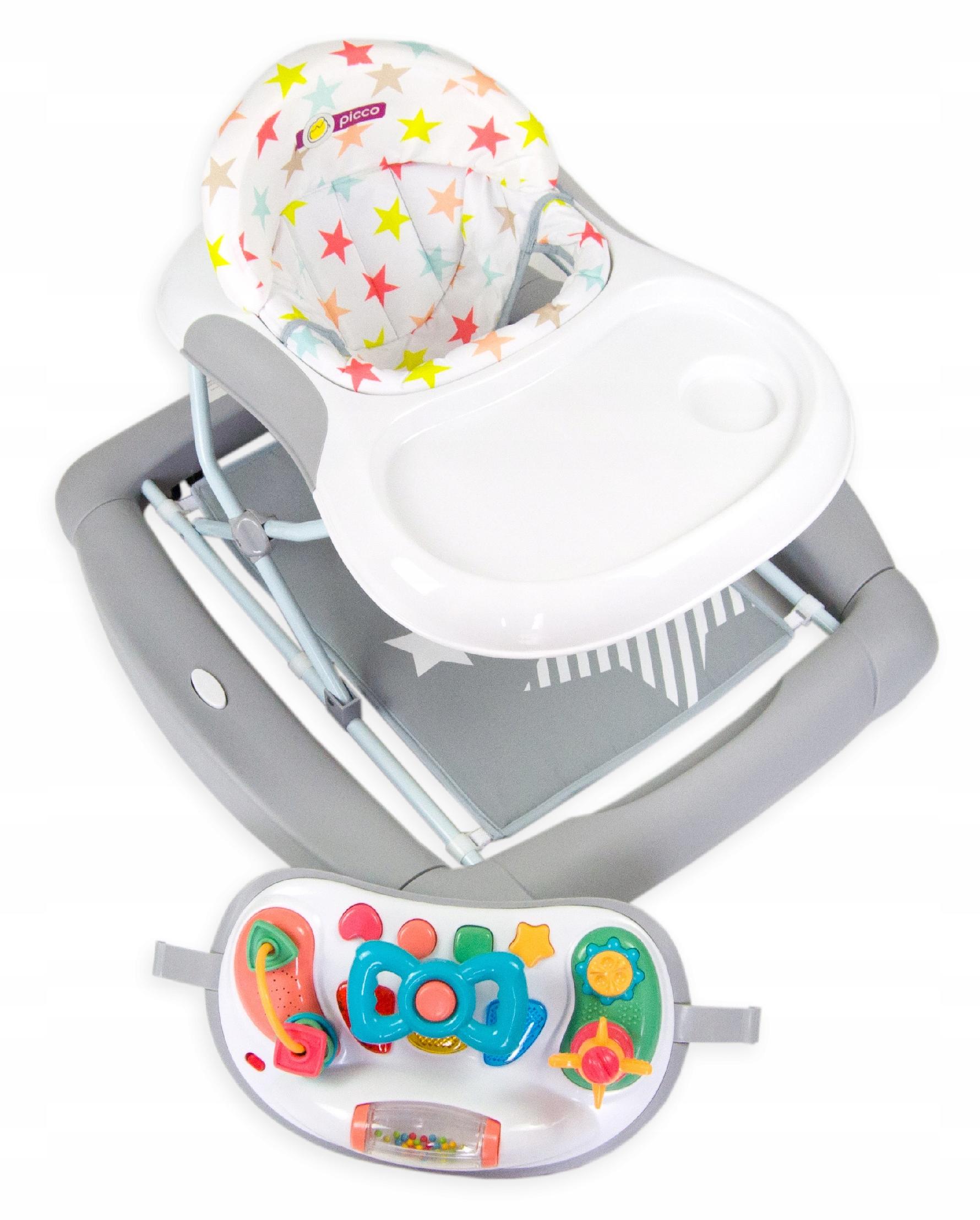 GoMovi Chodzik multimedialny 3w1 bujak stolik gra Wiek dziecka 6 m +