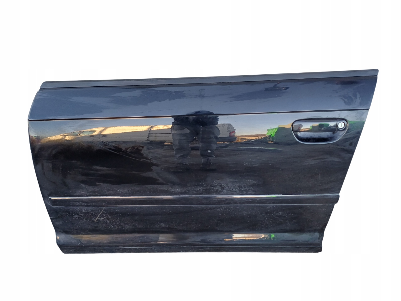 AUDI A3 8P LIFT 5D 05- DRZWI LEWY PRZÓD LY9B