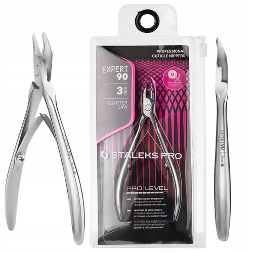 Staleks Profesionální Kleště Na Vyřezávání Nehtové Kůžičky Expert 3 mm NE-90-3