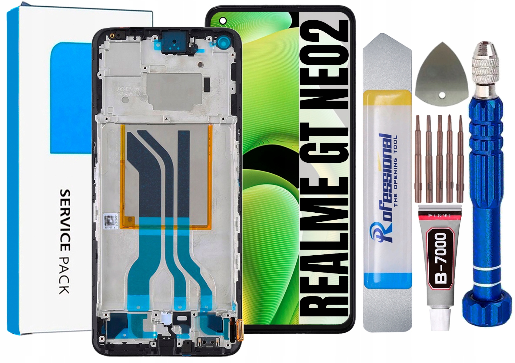 Displej Pro Realme Gt Neo 2 Originál LCD Displej Rámeček