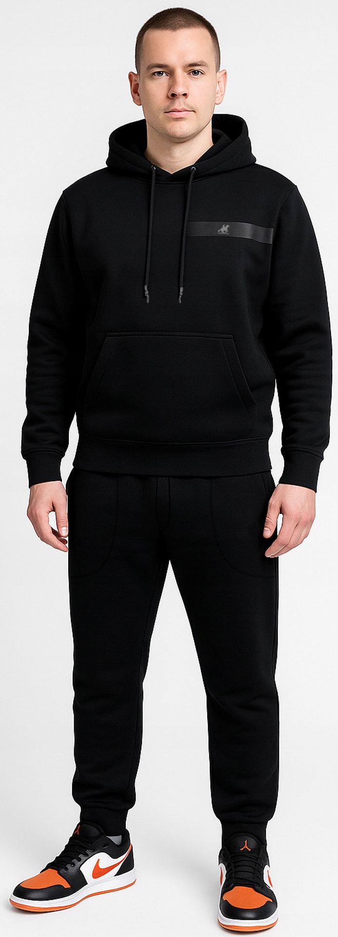 U.s. Grand Polo Tepláková Souprava Sportovní tepláky černé barvy Ian 9006