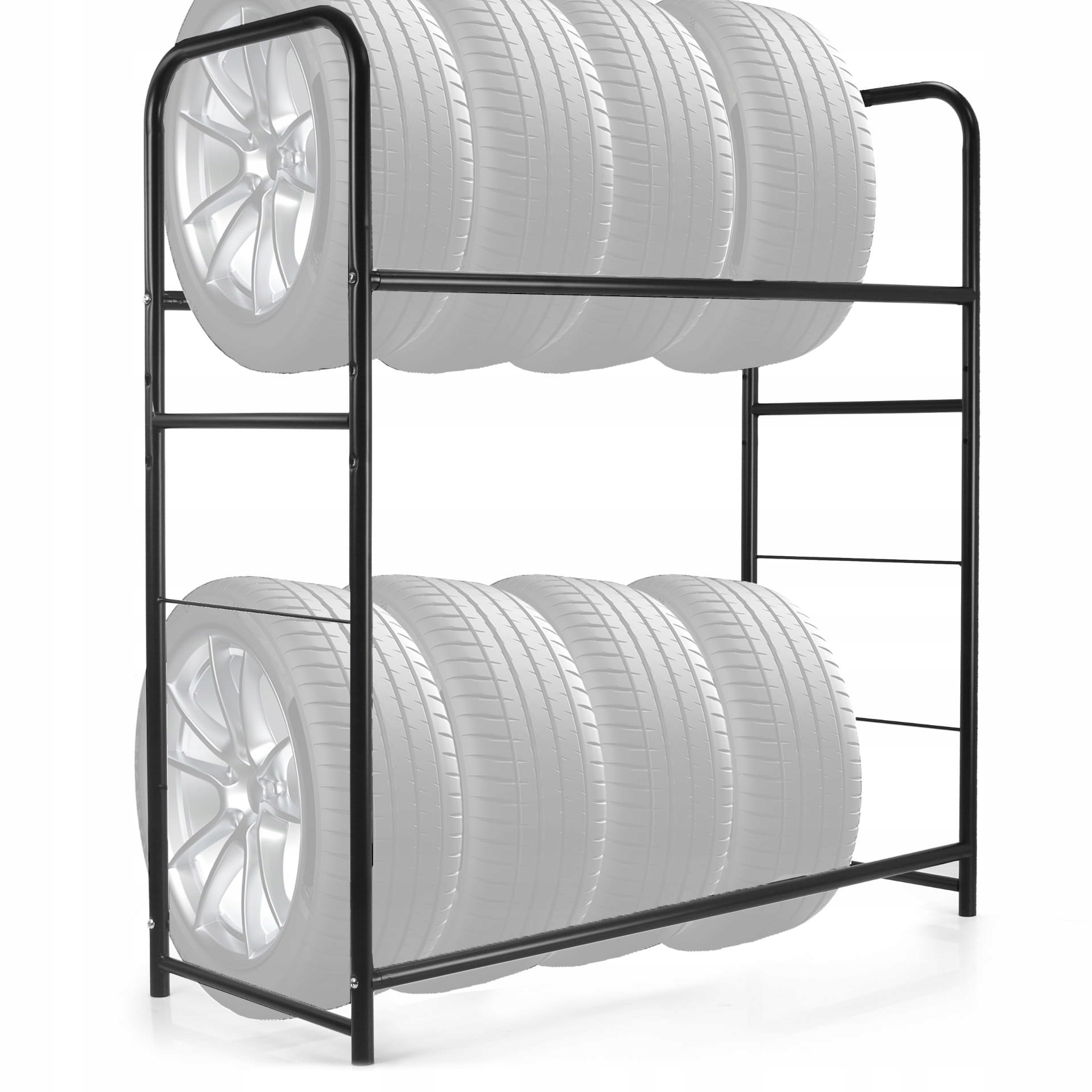 STOJAK NA OPONY PÓŁKA REGAŁ WIESZAK DO OPON