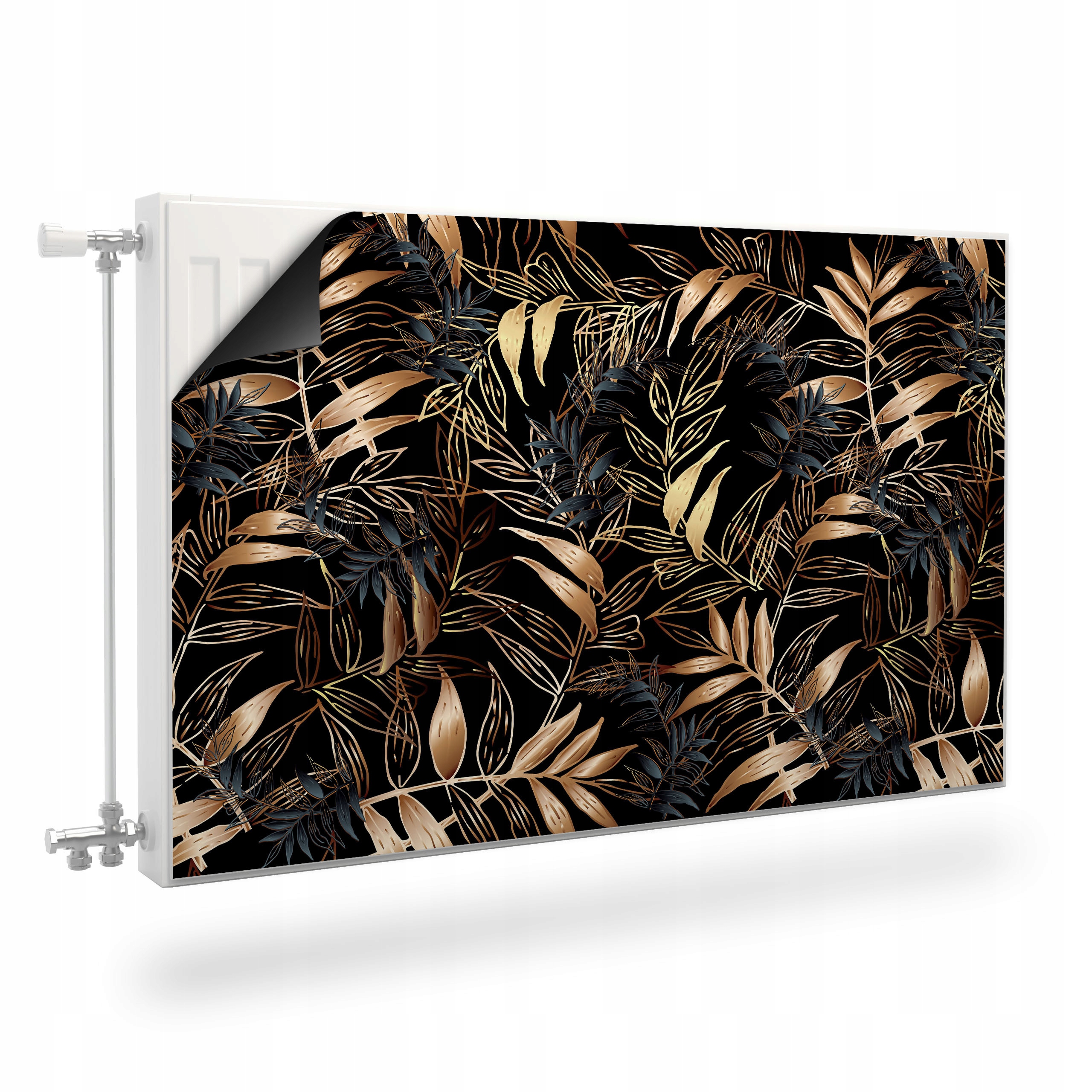 Mata MAGNETYCZNA Liście Natura Styl Glamour 100x60