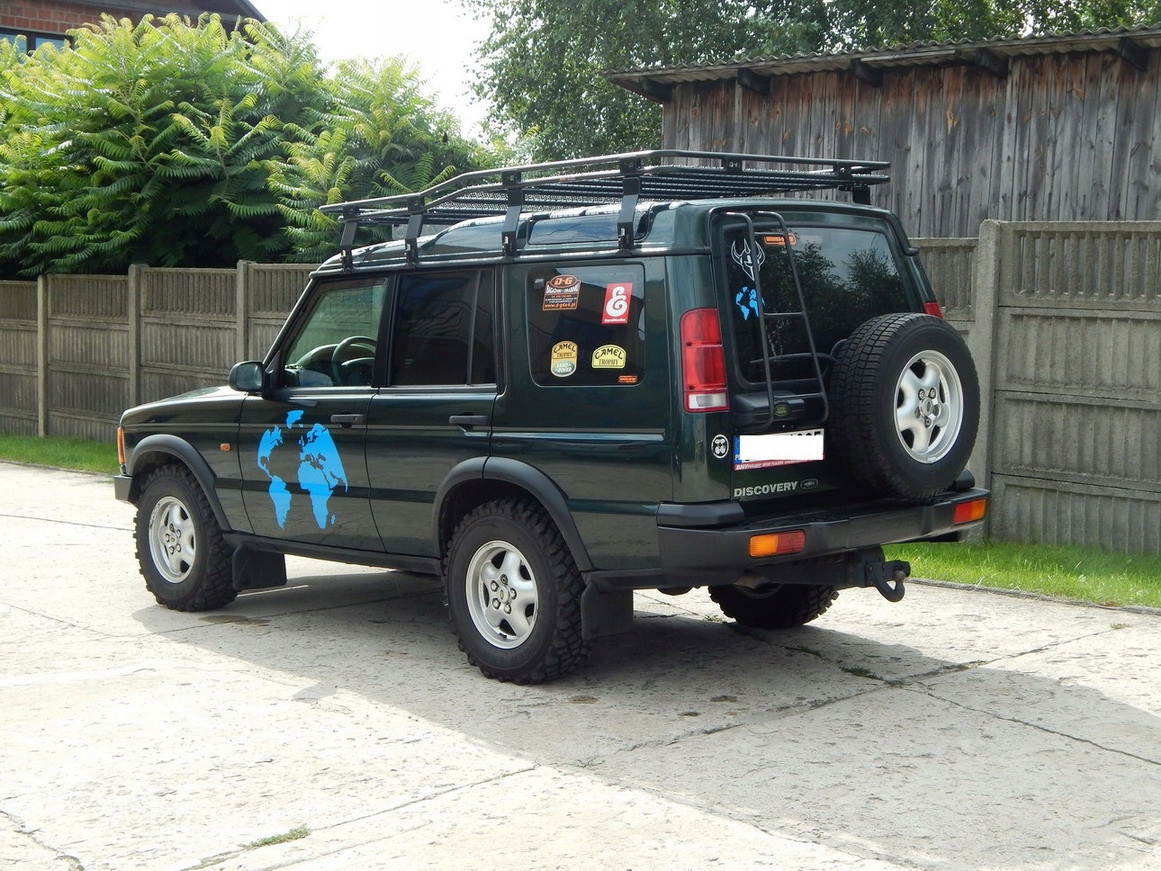 BAGAŻNIK DACHOWY LAND ROVER DISCOVERY I II D-G4x4 Materiał wykonania stal
