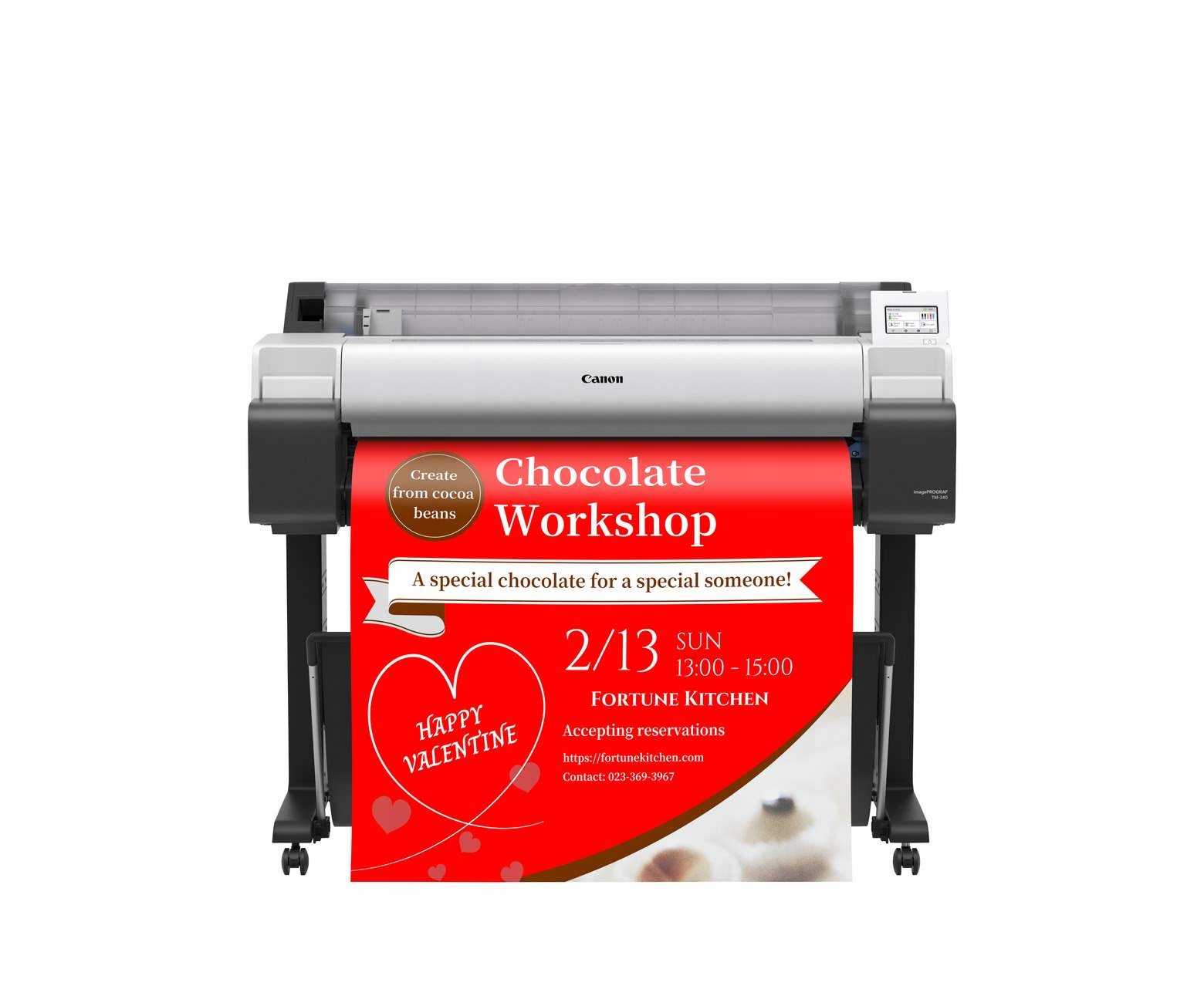 Ploter Canon imagePROGRAF TM-340 z podstawą (914mm)