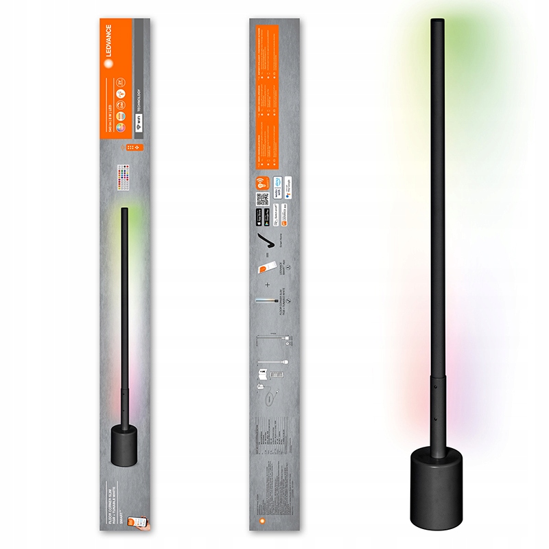 Ledvance Smart Wifi Rohová Lampka Black Rgb+diaľkový Ovládač