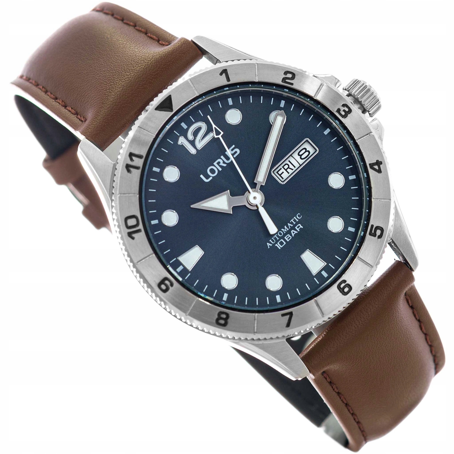 Pánské Hodinky Lorus RL469BX9 Automat Na Řemínku Vodotěsné 100 M