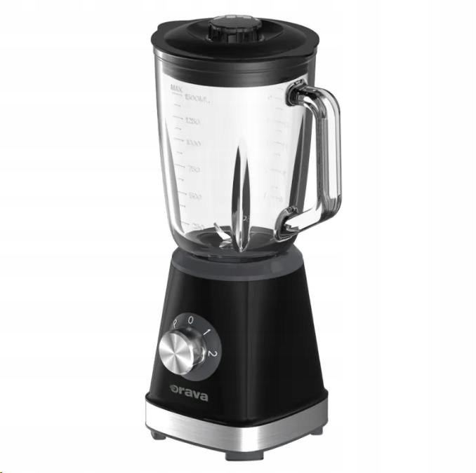 Orava Smoothie mixér, 500 W, 1, 5l skleněná nádoba, nerezový 4…