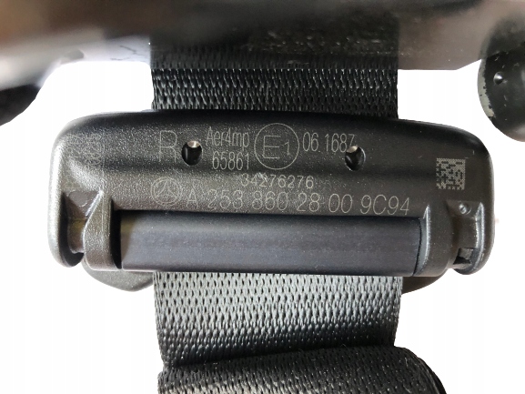 MERCEDES GLC W253 PAS BEZPIECZENSTWA PRAWY TYL Weight with packaging 3 kg