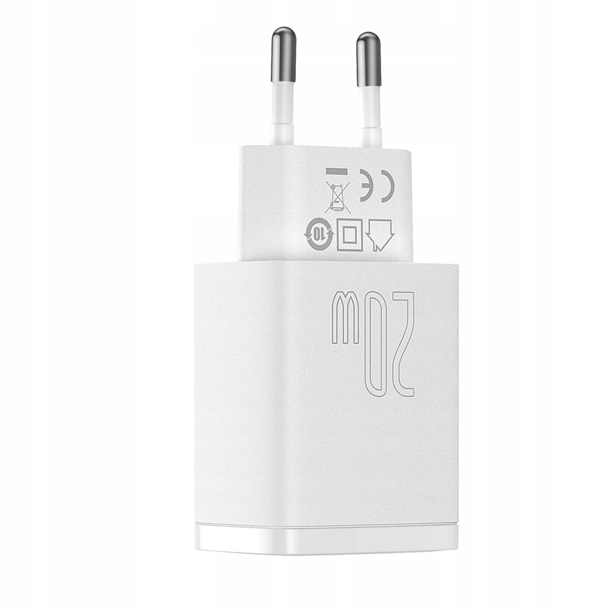 BASEUS SZYBKA ŁADOWARKA USB/USB TYP C 20W 3A Złącza USB typ C USB