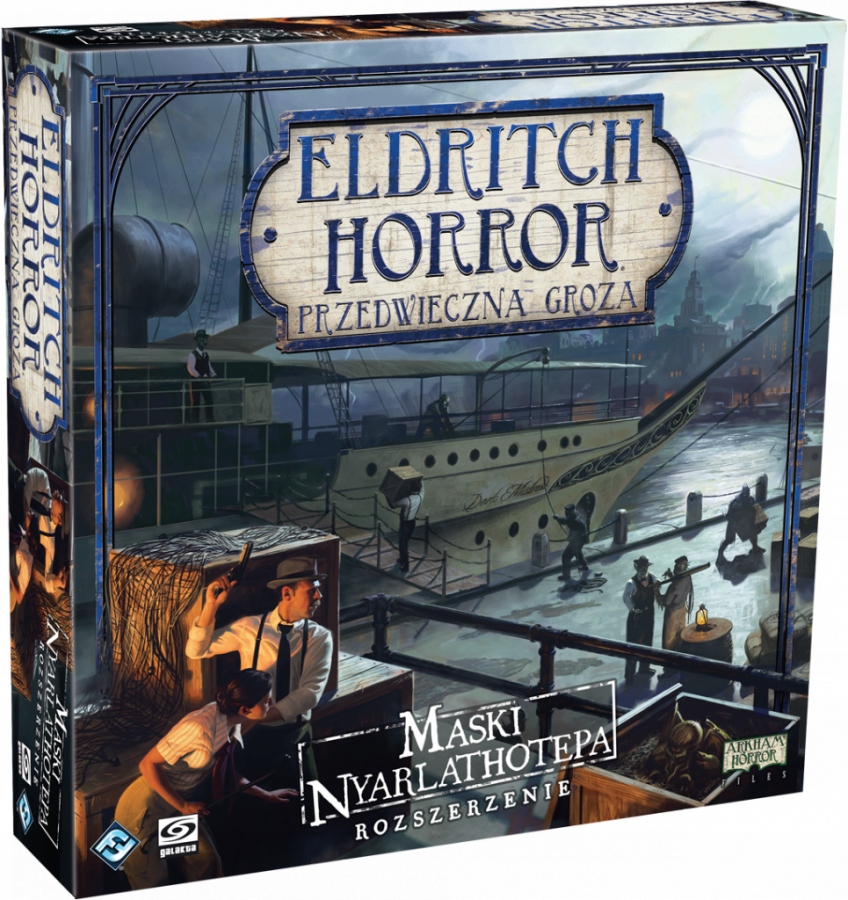 Dodatek Eldritch Horror: Maski Nyarlathotepa pełne wydanie Pl