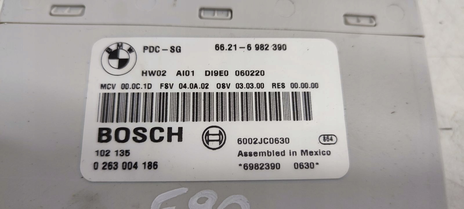 modul PDC parkování BMW E90