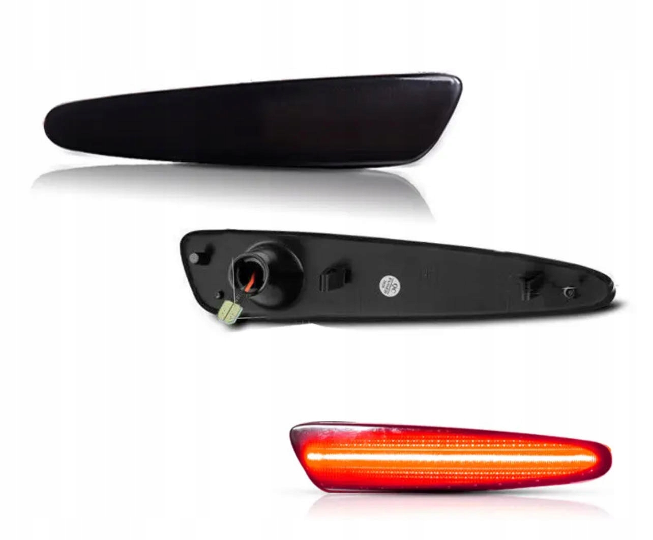 Lampy Obrysowe LED Przód i Tył KOMPLET CHEVROLET CORVETTE C6 2006-2013 Producent części Inny