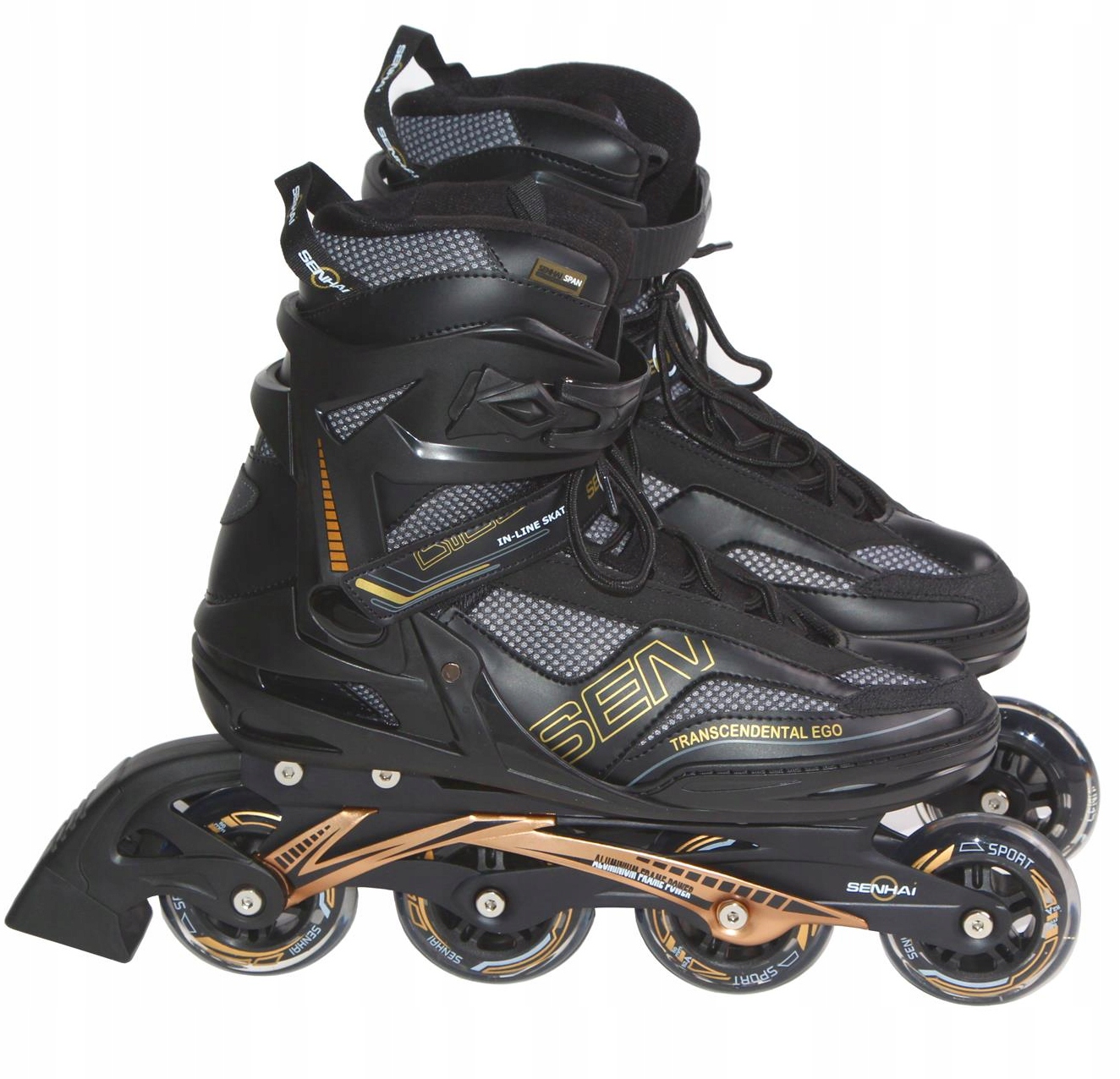 

Łyżworolki alumin płoza rozm 41 Koła Pu 80mm ABEC7