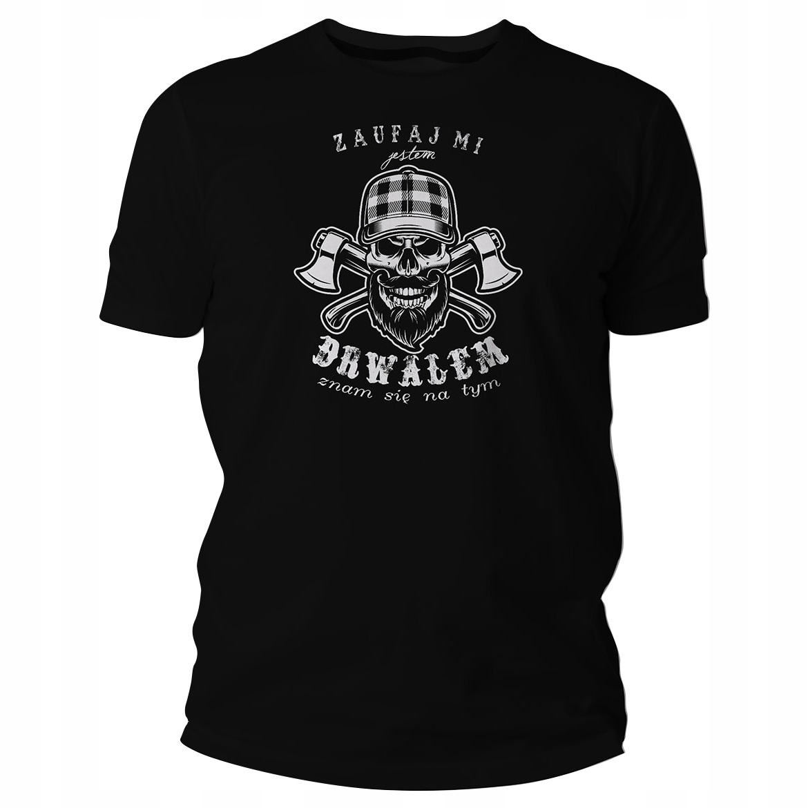 

Koszulka T-Shirt TigerWood Drwal czarna S