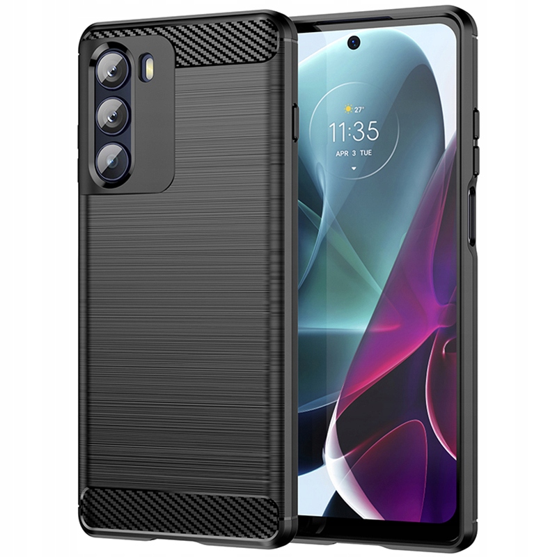 

Pancerne etui karbonowe Carbon do Moto G200 5G