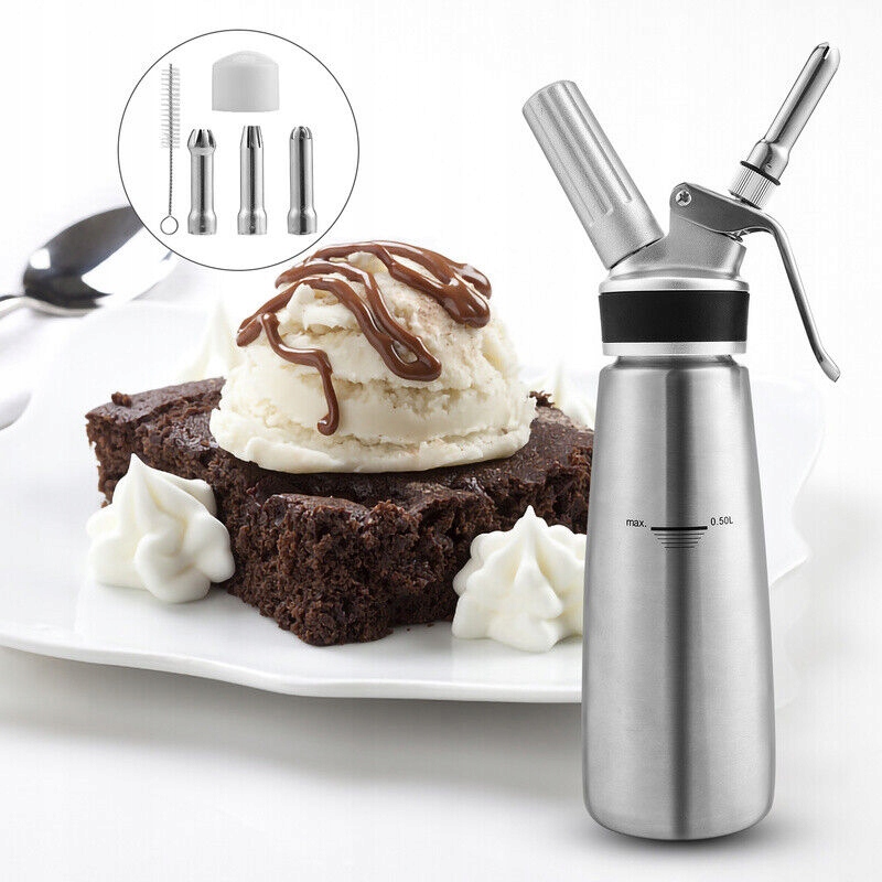 Sifon Na Šlehačku Poj. Nerezová ocel nový 0,5L