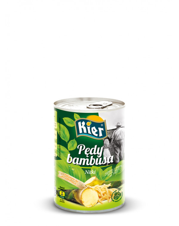 

Pędy Bambusa Kier Nitki Paski Bamboo Bambus 400 g