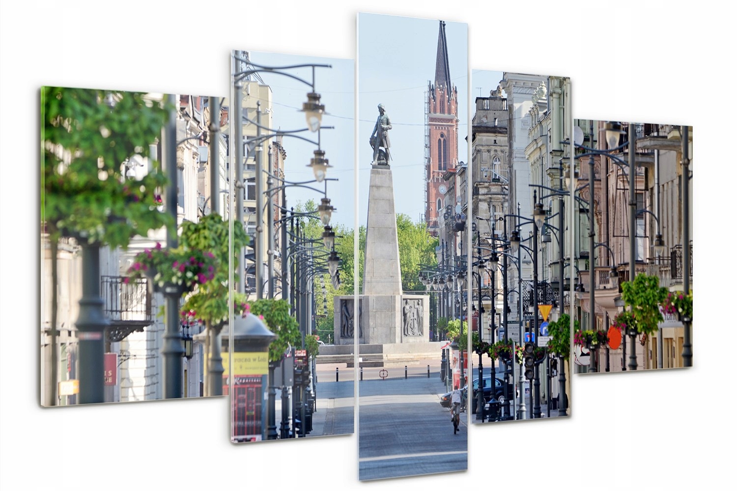 

Obraz szklany tryptyk do salonu Łódź Polska