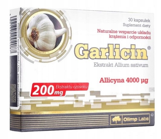 OLIMP GARLICIN 30caps CZOSNEK BEZZAPACHOWY OCHRONA — 7