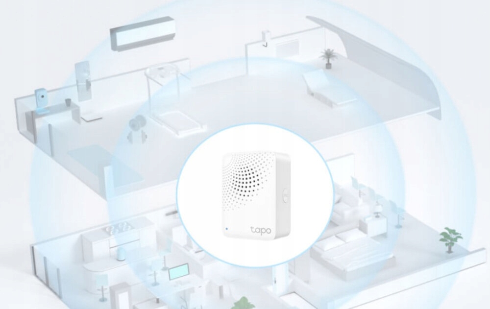 Bramka TP-LINK Tapo H100 Wi-Fi EAN (GTIN) 4300917165462