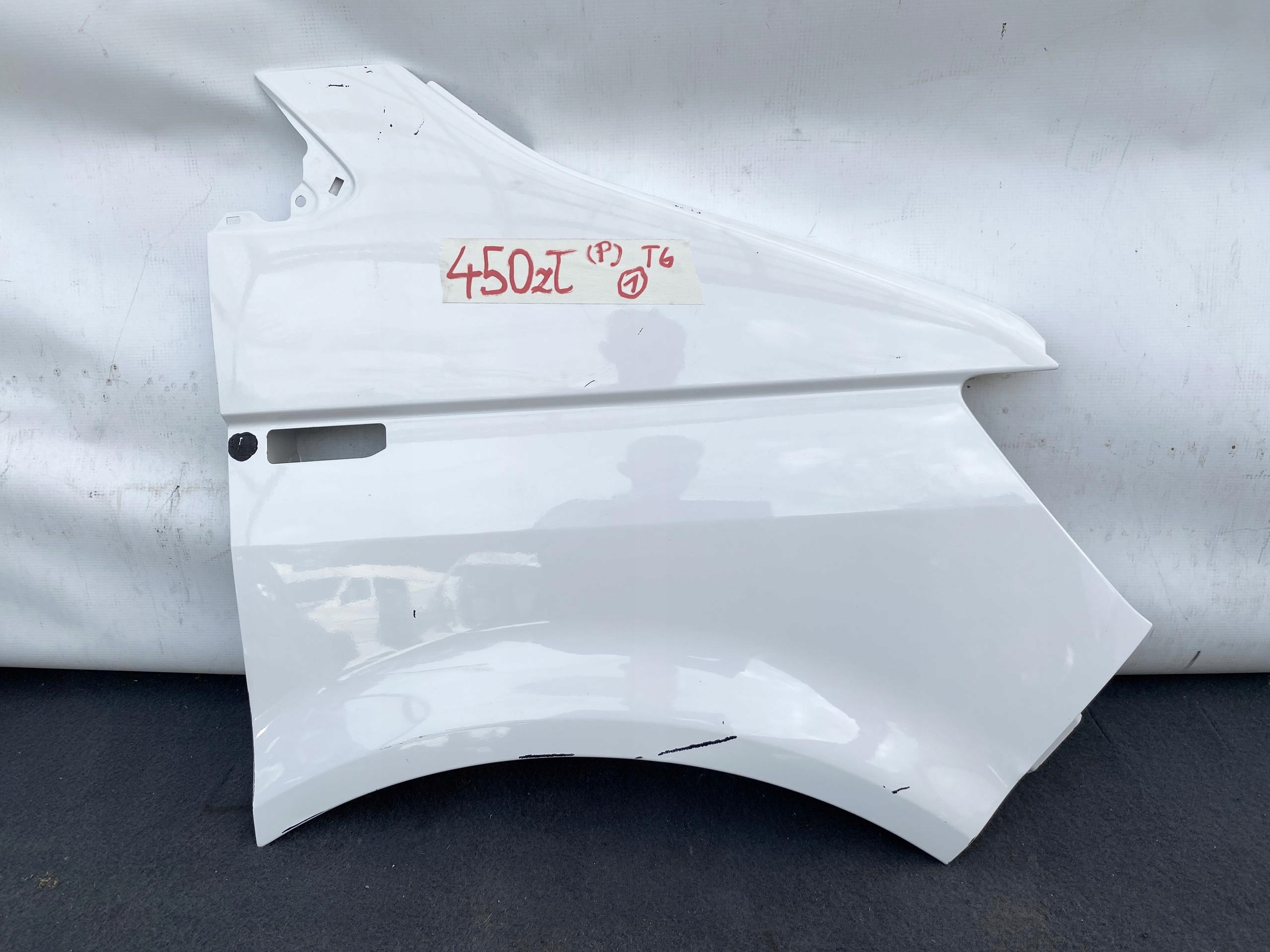 VW TRANSPORTER T6 15- fender PRZEDIN right front BIALY 7E0821196