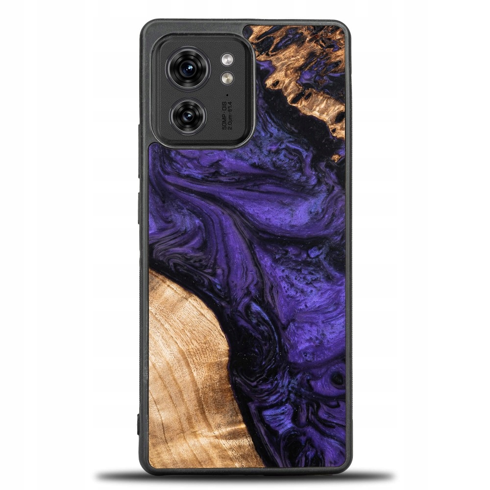 Pouzdro Bewood Unikátní pro Motorola Edge 40 fialové
