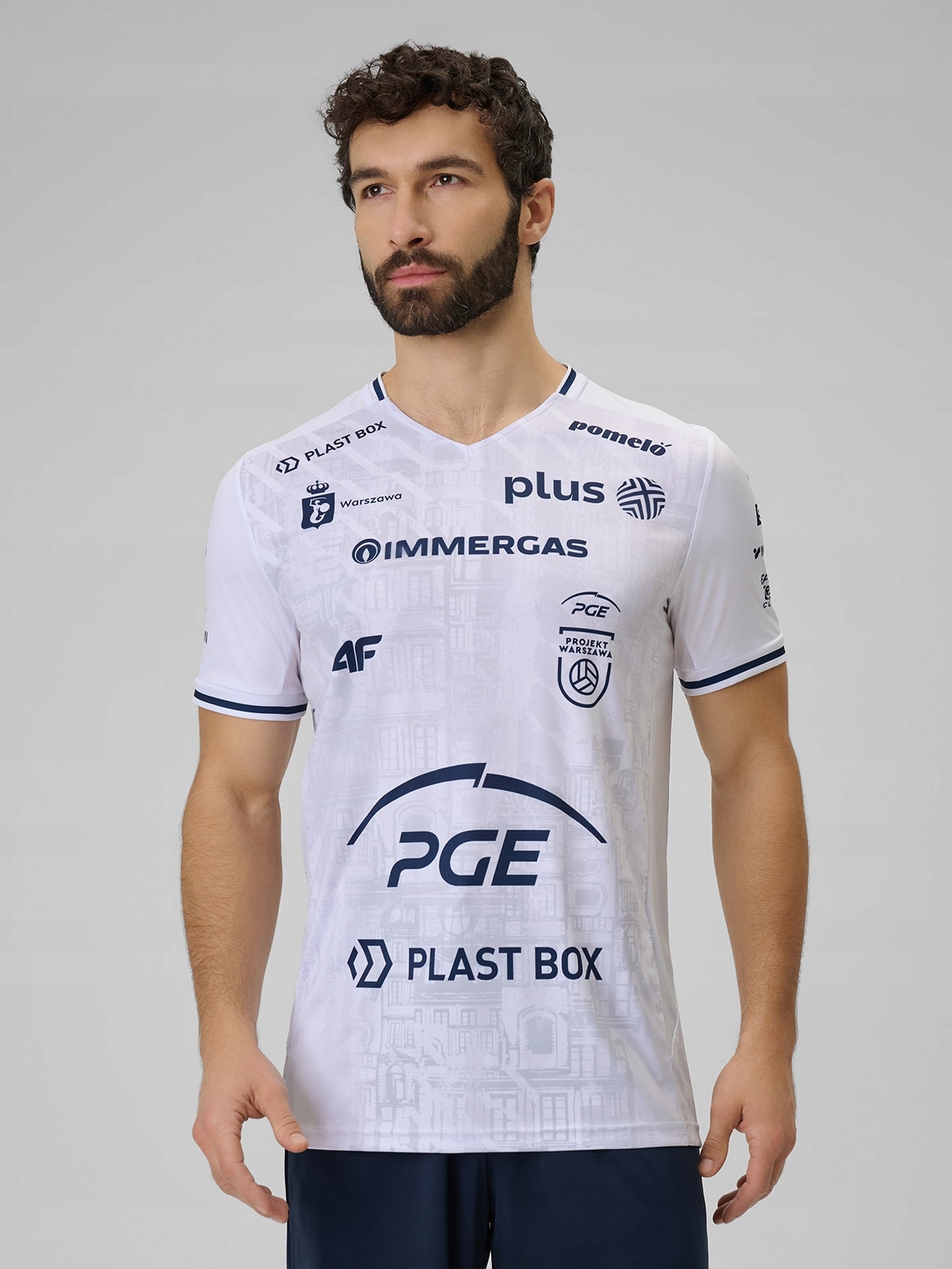 Tričko Pánské Tričko 4F Bavlna Materiál Bílá L