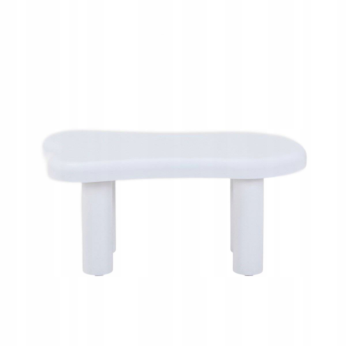 Konferenčný stolík Alto lakovaný biely 100x60x45 cm Homla