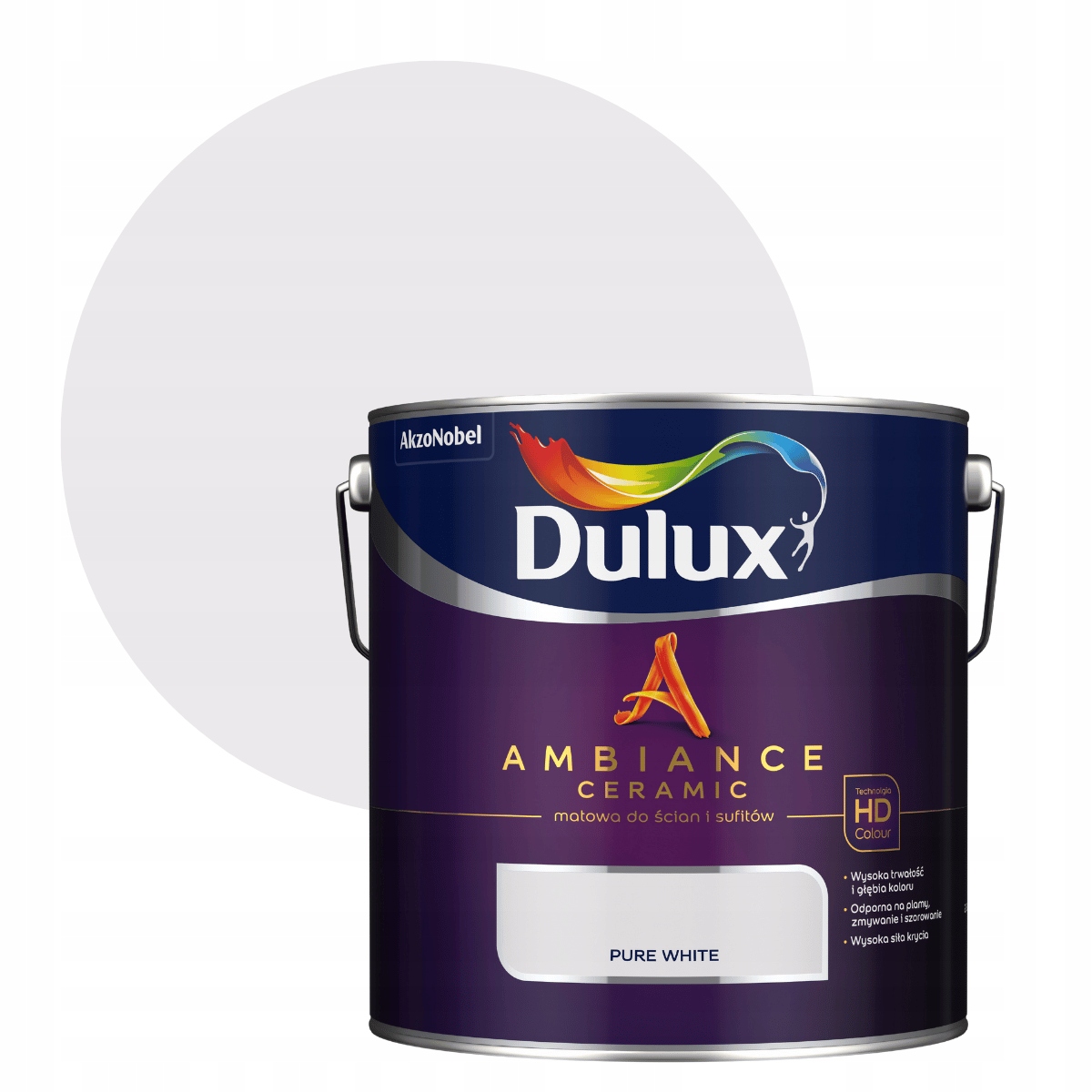 

Dulux Ambiance Farba Ceramiczna 2,5L Pure White